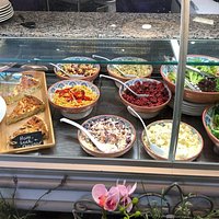 Salads and quiches