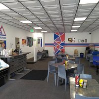 The friendly layout with a super-friendly employee