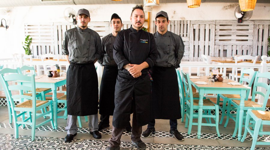 Our chef and his team