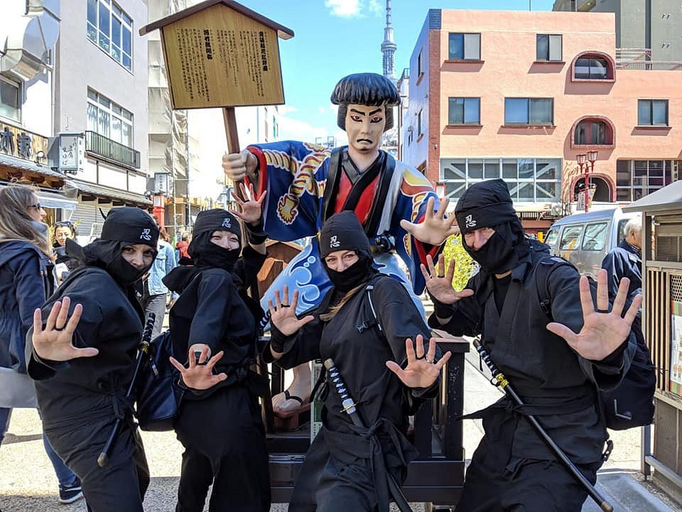 Ninja Experience at Ninja Cafe Asakusa -Rakuten Travel Experiences