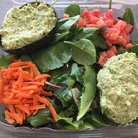 Vegan quinoa salad