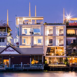 sala rattanakosin Bangkok in Bangkok, image may contain: City, Chair, Cityscape, Urban