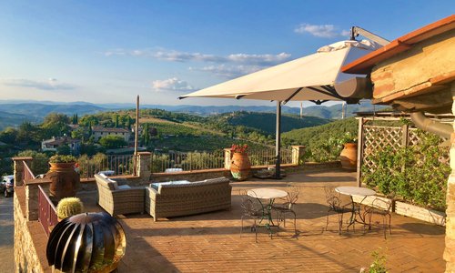 Poggio Amorelli terrace