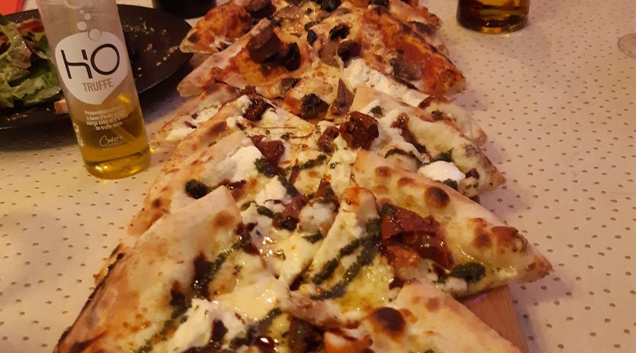 Plateau apéritif pizza au feu de bois 