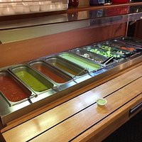Awesome Salsa Bar with every order.