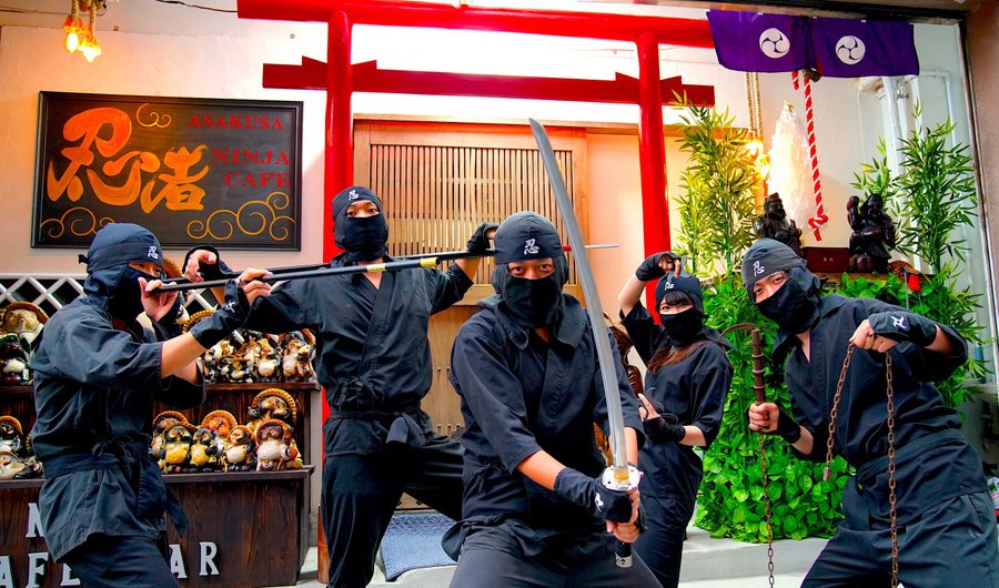 Ninja staff always welcome you!!