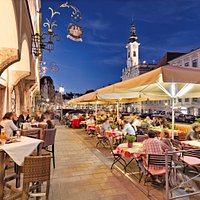 Gastgarten direkt am Stadtplatz