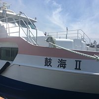 結構早い船です