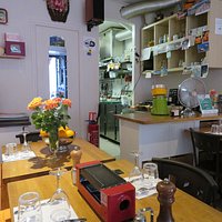 The small interior of Le troquet a Soupes - Cannes (13/Sep/18).