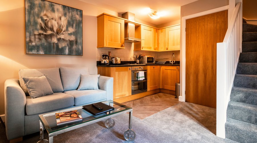 Swan Mews self-catering apartments, located onsite at the hotel