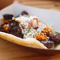 Carne Asada taco from Pasqual's