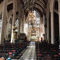 Interior of the church