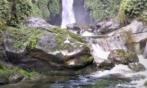 Alta Waterfall at Pico Bonito National Park, Honduras.