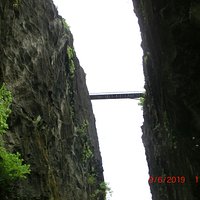 Brückchen über die Caurga.