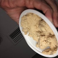 Has the consistency of cookie dough...not hummus. 🙁