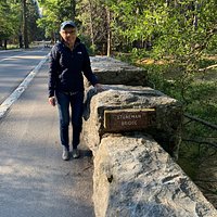 The old bridge over the Merced River