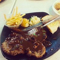 Their lamb chop taste delicious and juicy. 2 pieces of lamb with cheap price!! Love it
