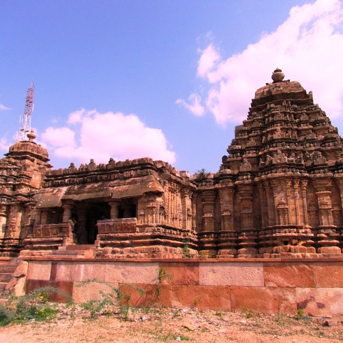 twin towered shiva temple
