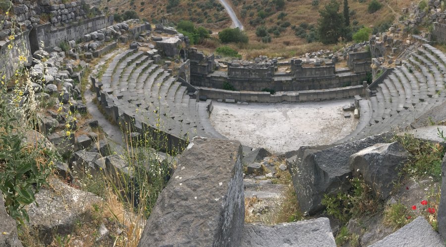 Panorama of the Roman theatre