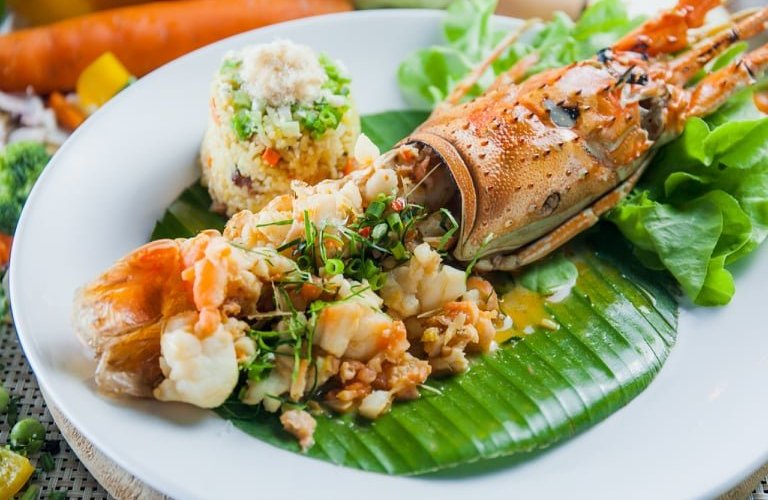 Lobster panang