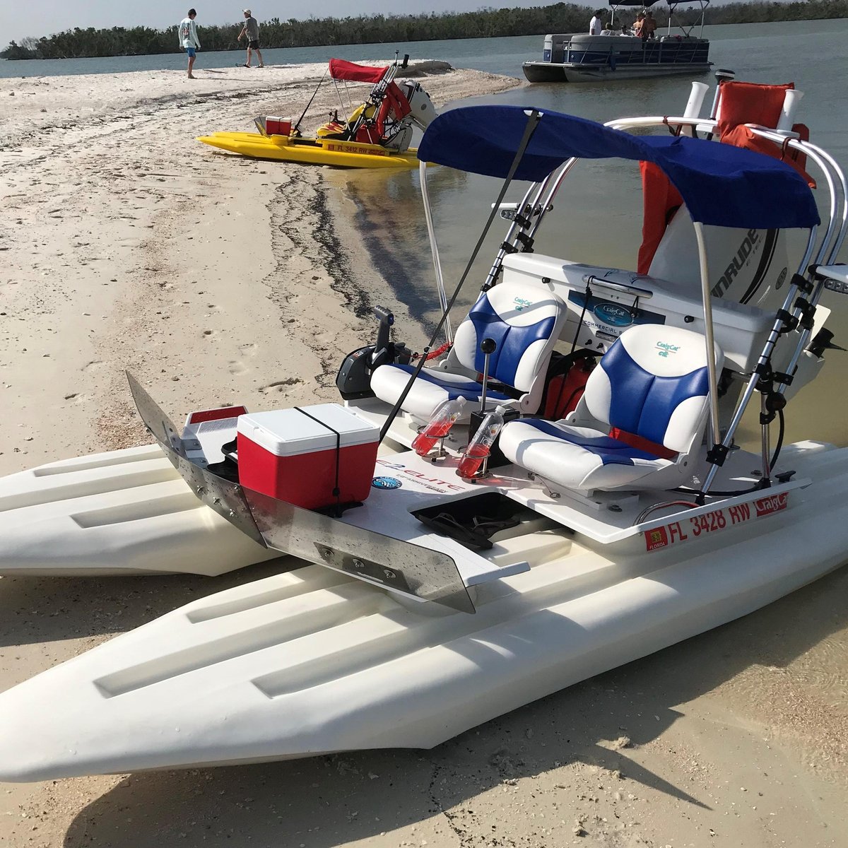 Island hoppers. Craigcat e2 Elite.