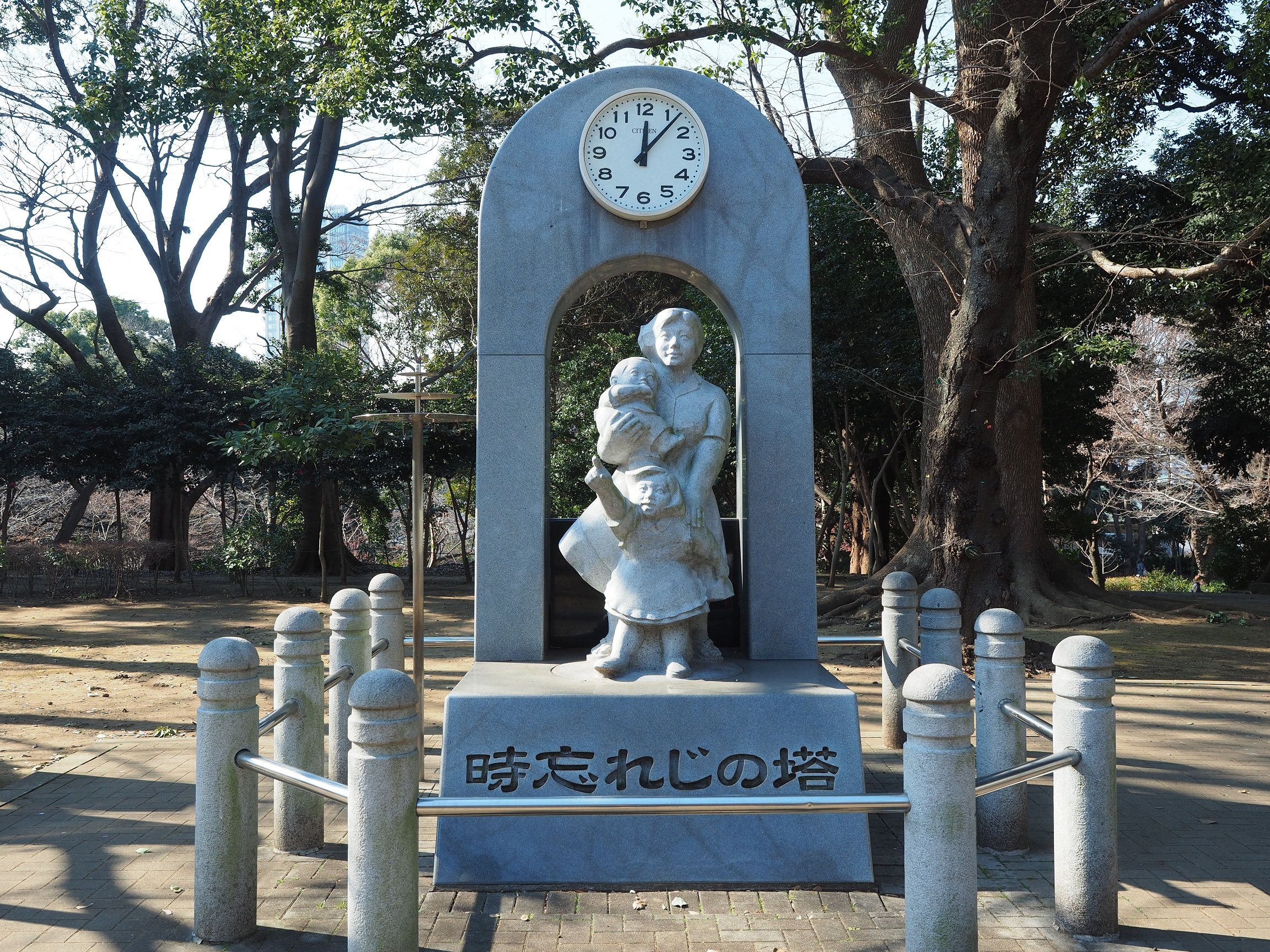 上野公園口 トップ 時計塔