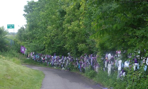 Memorial Fence Outside of Paisley Park