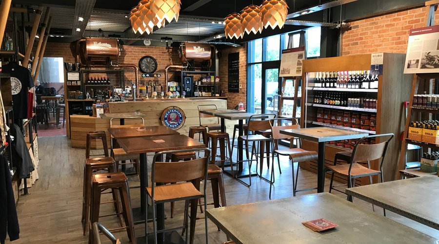 Westerham Brewery Tap Room & Shop - interior