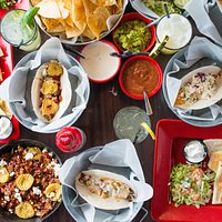 TL Spread of Tacos & Appetizers