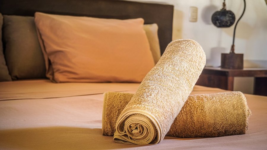 We provide fresh towels and linen so you feel right at home