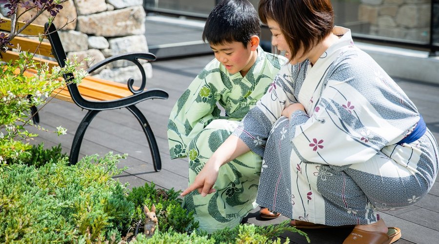 屋上庭園・水のテラス