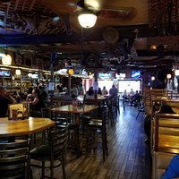 Main dining area and bar