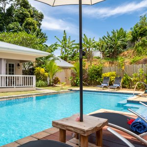 Pool view: Come for yourself and enjoy this view