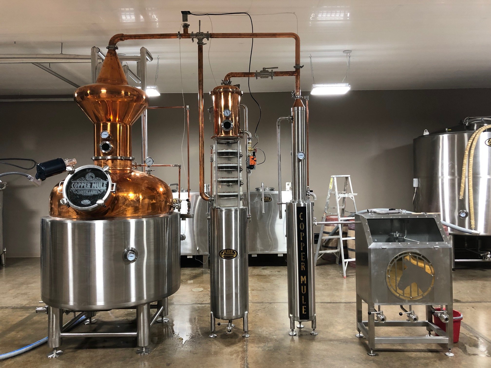 2021 Copper Mule Distillery   Cool Distilling Equipment 