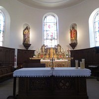 Eglise St-Etienne à Osenbach (choeur avec maître-autel)