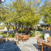 The Courtyard - a great place for a coffee in the morning.