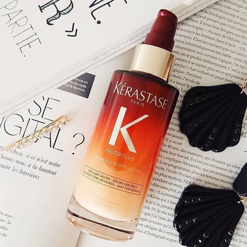 Бьюти база октябрь. Kerastase Nutritive 8h Magic Night Serum отзывы.