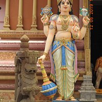 Inside Sri Datta Venkateshwara Temple