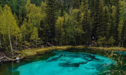 Гейзеровое озеро в горном алтае фото