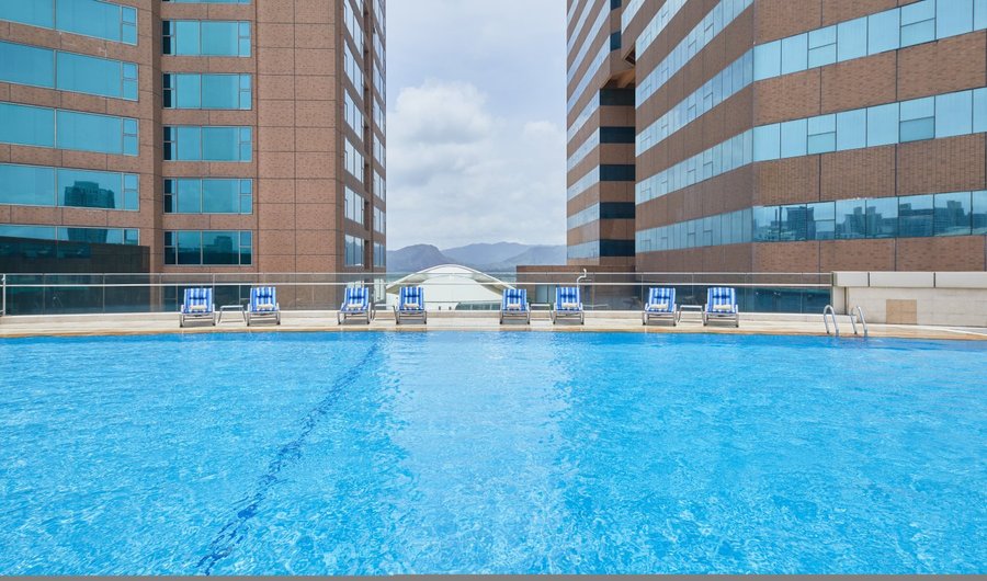 Outdoor swimming pool