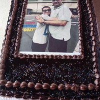 Chocolate Truffle Edible Photo Printed Cake Made By Ecakezone