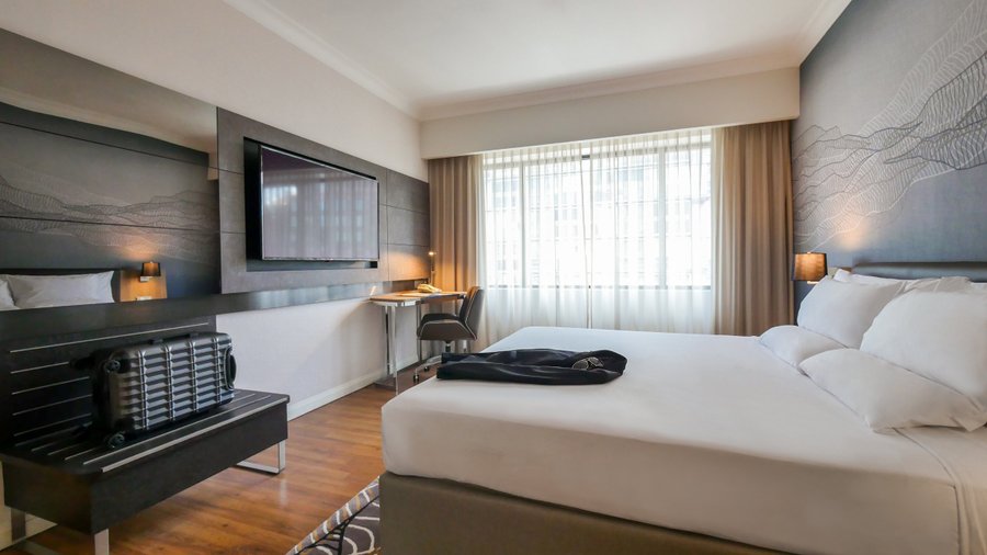 Novotel Kuala Lumpur City Centre's newly renovated Junior Suite room with separate living room