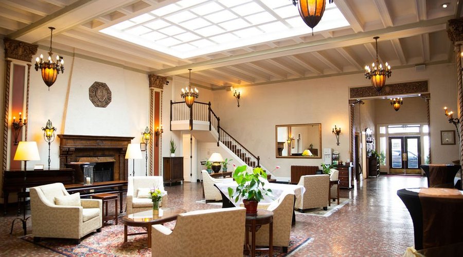 Hotel lobby