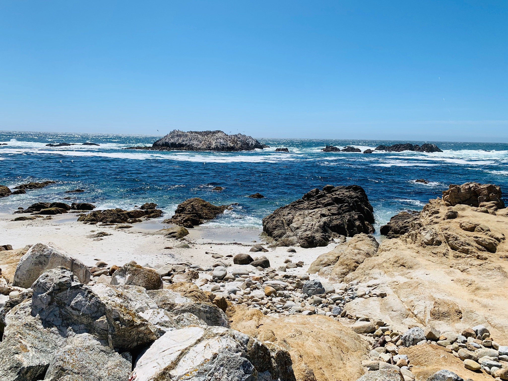 Outlets Seal beach boulders