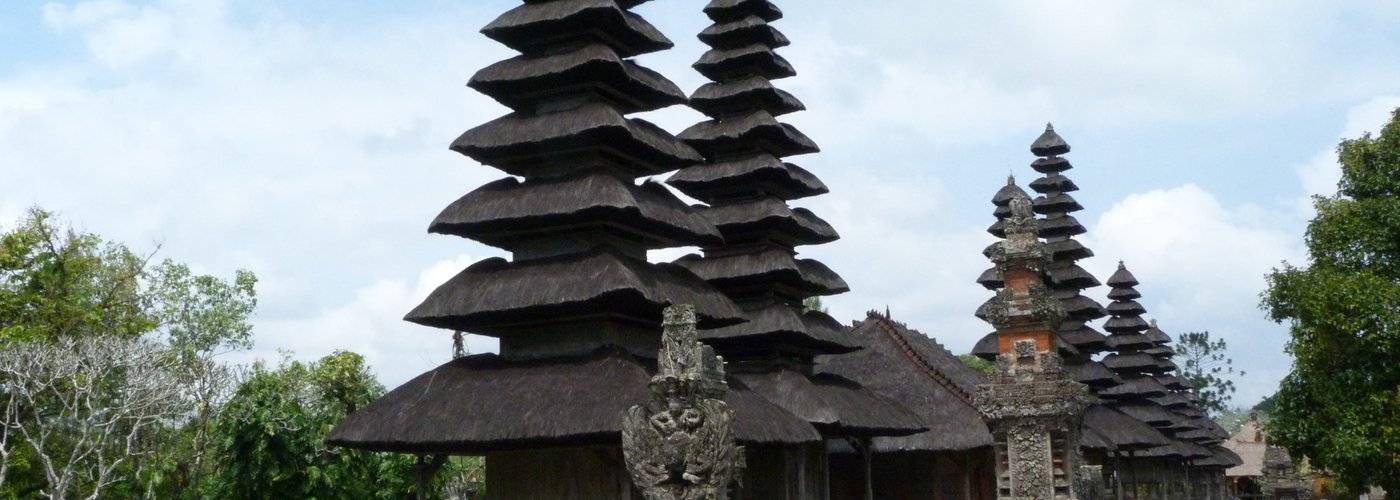 Veduta del Taman Ayun temple