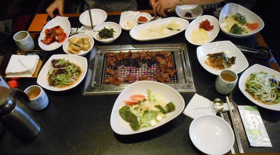 Mugyodong Bugeokukjib, Jung-gu, Seoul, South Korea. Will you just look at this meal.