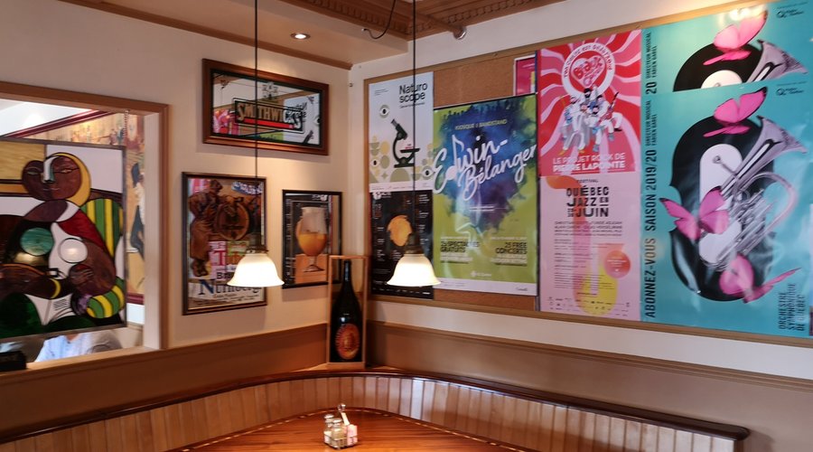 Vue intérieure du Café
