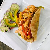 quesadilla de camarón estilo gobernador