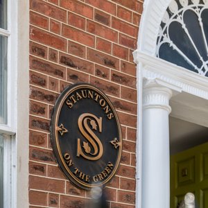 Stauntons on the Green in Dublin, image may contain: Garden, Outdoors, Backyard, Door