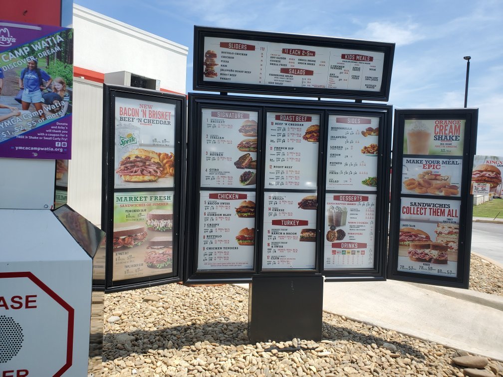 Arby's menu prices 2020 sales